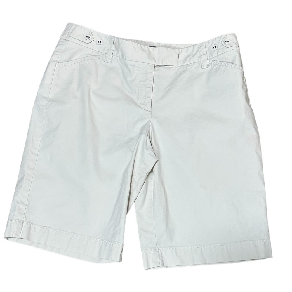 Ann Taylor Chino Khaki Shorts Size 2